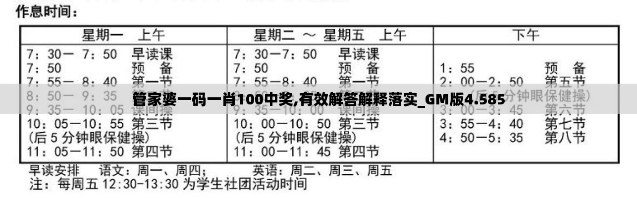 管家婆一码一肖100中奖,有效解答解释落实_GM版4.585