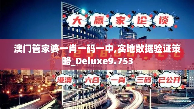 澳门管家婆一肖一码一中,实地数据验证策略_Deluxe9.753