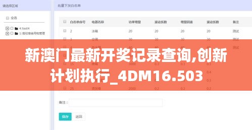 新澳门最新开奖记录查询,创新计划执行_4DM16.503