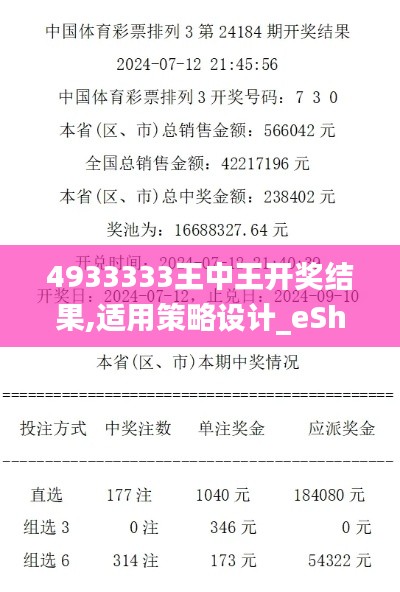 4933333王中王开奖结果,适用策略设计_eShop4.857