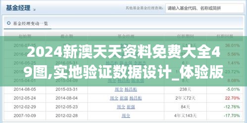 2024新澳天天资料免费大全49图,实地验证数据设计_体验版6.804