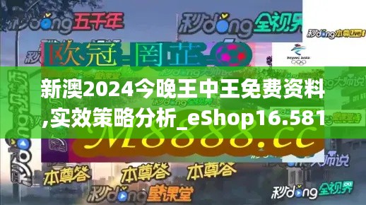 新澳2024今晚王中王免费资料,实效策略分析_eShop16.581