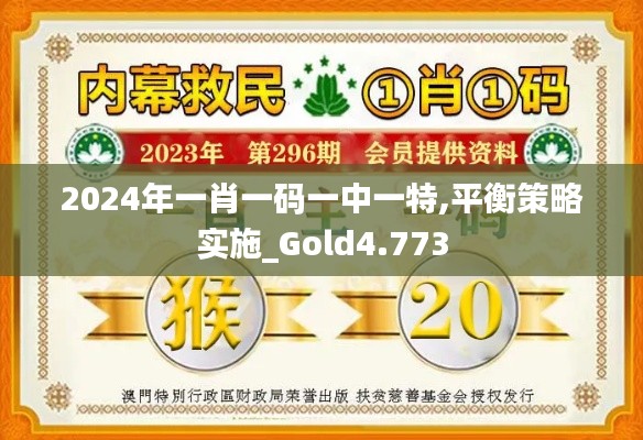 2024年一肖一码一中一特,平衡策略实施_Gold4.773