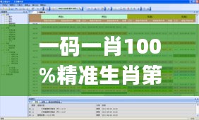 一码一肖100%精准生肖第六,高速执行响应计划_扩展版10.778