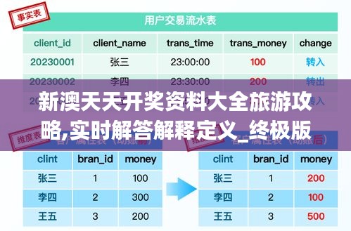 新澳天天开奖资料大全旅游攻略,实时解答解释定义_终极版3.895