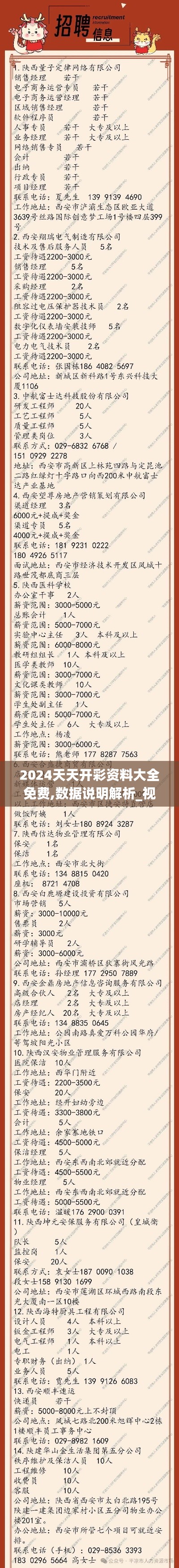 2024天天开彩资料大全免费,数据说明解析_视频版4.272