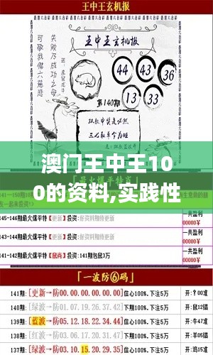 澳门王中王100的资料,实践性方案设计_标准版10.202