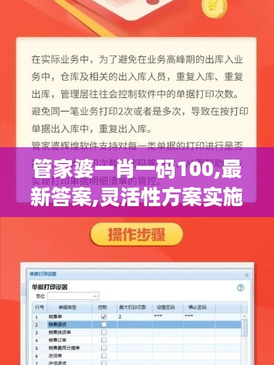 管家婆一肖一码100,最新答案,灵活性方案实施评估_入门版8.141