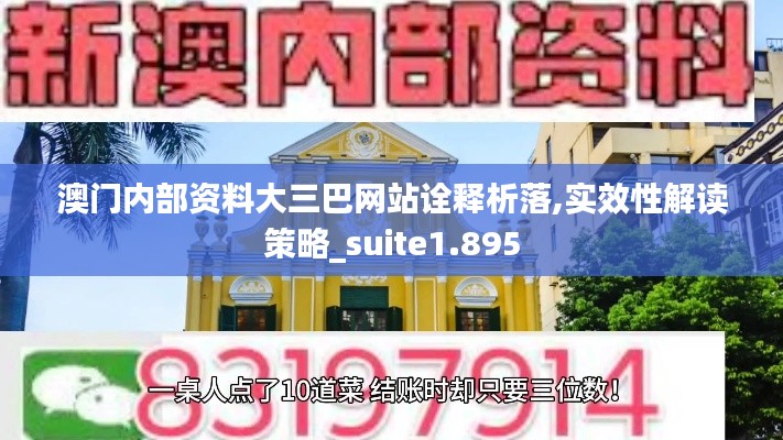 澳门内部资料大三巴网站诠释析落,实效性解读策略_suite1.895