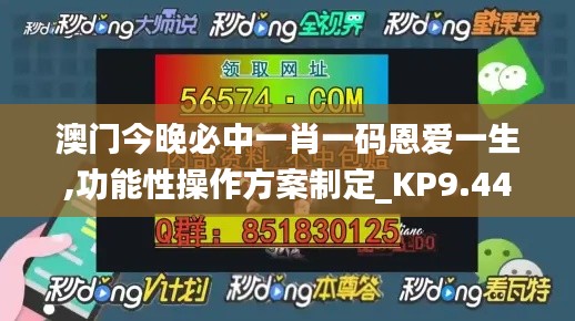 澳门今晚必中一肖一码恩爱一生,功能性操作方案制定_KP9.448