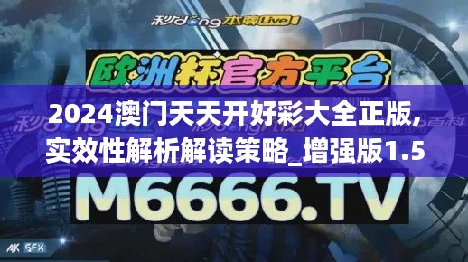 2024澳门天天开好彩大全正版,实效性解析解读策略_增强版1.573