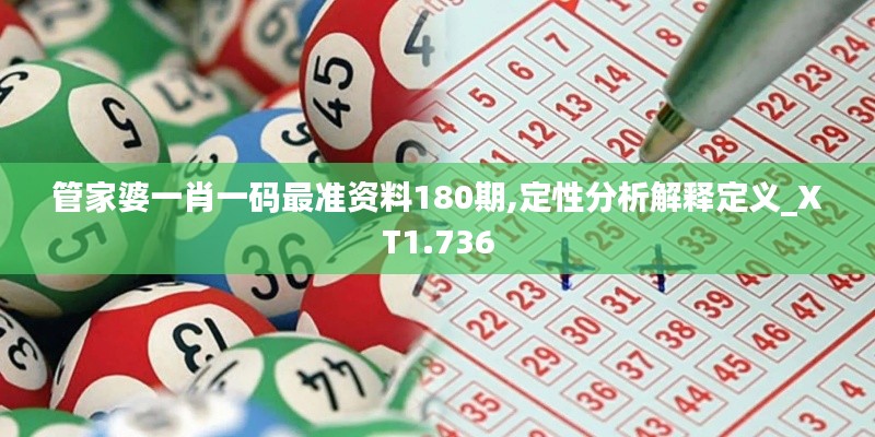 管家婆一肖一码最准资料180期,定性分析解释定义_XT1.736