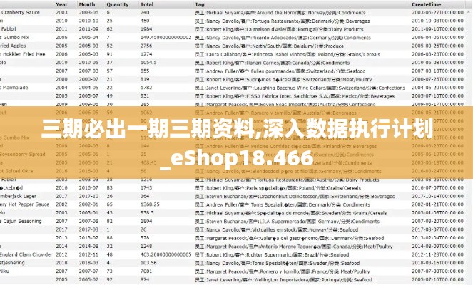 三期必出一期三期资料,深入数据执行计划_eShop18.466