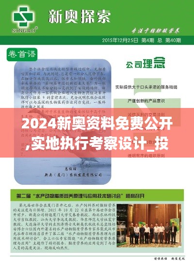 2024新奥资料免费公开,实地执行考察设计_投资版10.706