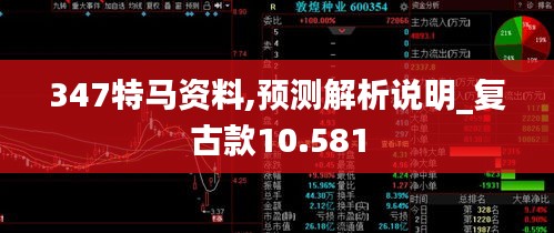 347特马资料,预测解析说明_复古款10.581