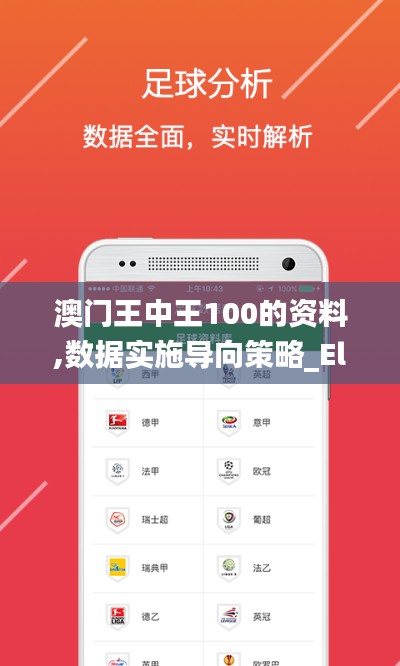 澳门王中王100的资料,数据实施导向策略_Elite6.120