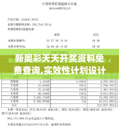 新奥彩天天开奖资料免费查询,实效性计划设计_Elite9.276