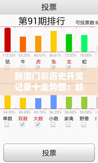 新澳门彩历史开奖记录十走势图：趋势预测与概率计算的精妙结合